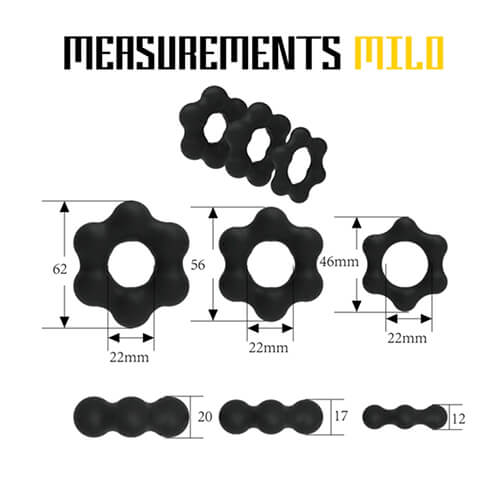 Milo 3 Ring Set 3